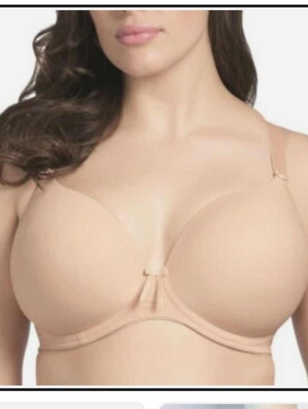 Elomi Bijou Underwire Convertible Plunge T-shirt Bra 34K EL8720